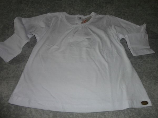 Camiseta Manga Longa Branca